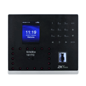 ZKTeco SilkBio-101TC: Advanced Multi-Biometric Time Attendance & Access Control Terminal