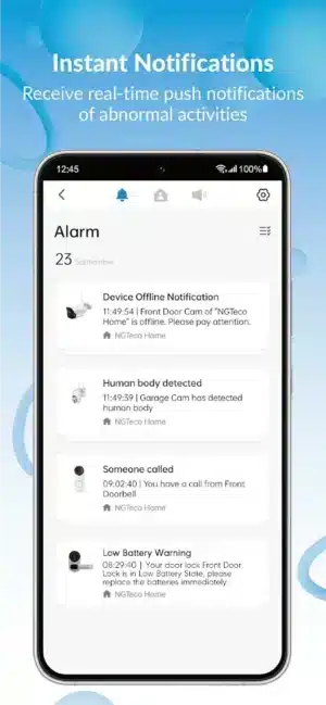 NGTeco Home App: Smart Device Management - Image 6