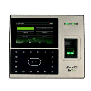 ZKTeco uFace800: Multi-Biometric Time Attendance & Access Control Terminal