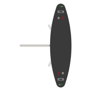 ZKTeco TS5000A: Automatic Tripod Turnstile - Image 2
